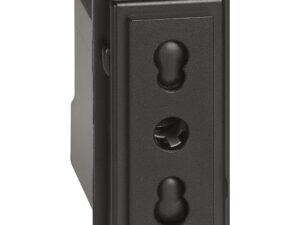 Контакт 1M 2P+E 16A 250V Living Now, черен 